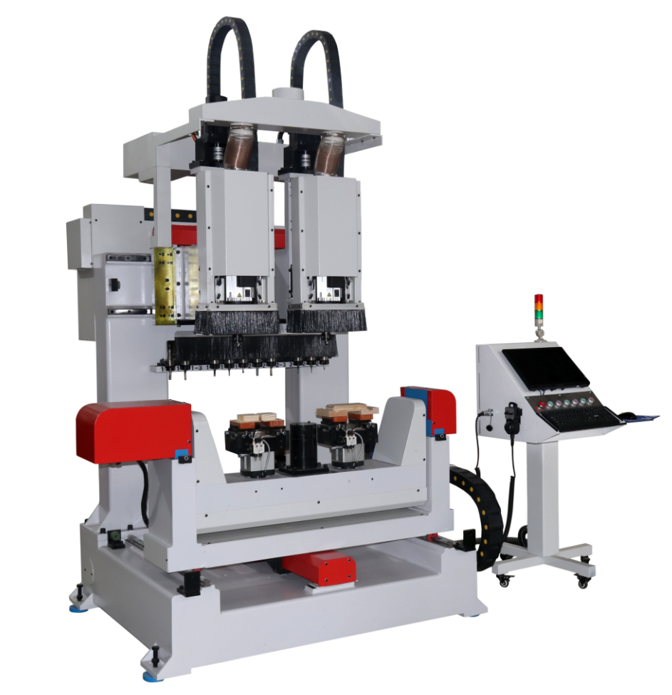 双工位木工五轴数控加工中心