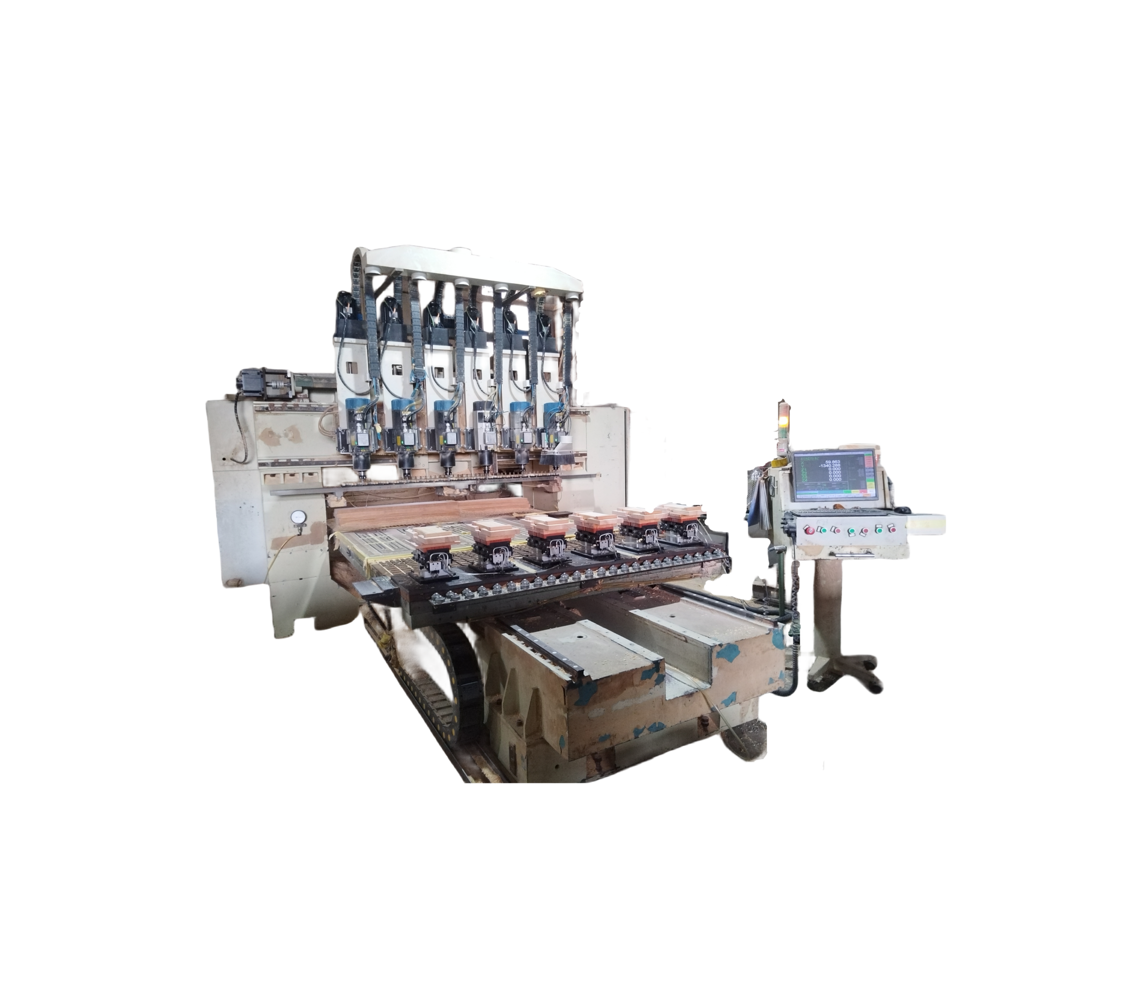 六工位平面加工中心